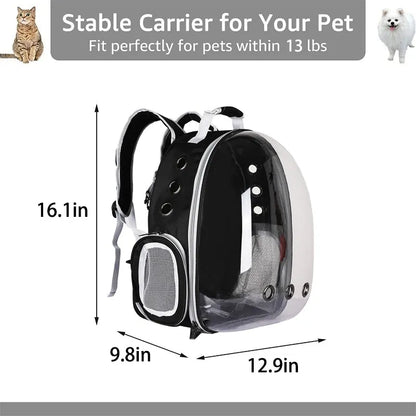 Cat Backpack Carrier – The Ultimate Feline Fashion Statement ($2000) Disclaimer: For display purposes only – do not use on live animals.